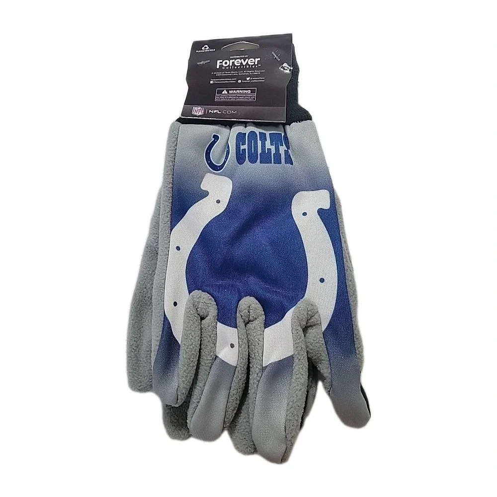 NEW NFL Football‎ INDIANAPOLIS COLTS Team Texting Gloves Forever Collectibles